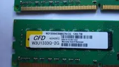 CFD DDR3メモリ W3U1333Q-2G 4GB