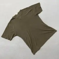 hill crop clothing Tシャツ 半袖 オリーブグリーン LL