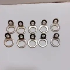 タイダウンストラップリング 10個セット オートバイ トラック バイク