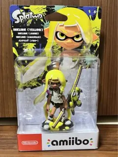 スプラトゥーン amiibo インクリング イエロー 新品未開封品 アミーボ