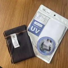 UVカット接触冷感アームカバーWby Wpc. ブラウン