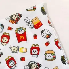【50×70】ちいかわ chikawa マック コラボ はぎれ 布 生地