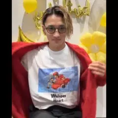 岩本照さん着用 スノーマン オフィシャル スタジオジブリ 耳をすませば Tシャツ