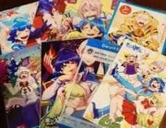 魔入りました！入間くん　チャンピオン特典　ポストカード　８点