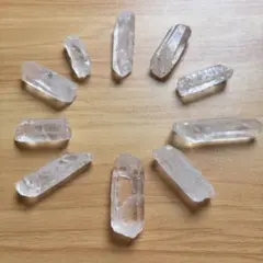 【お買い得】トマスゴンサガ産 水晶 原石 150ｇ 詰め合わせ ② クリスタル