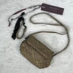 FALORNI ファロルニ バッグ ショルダーバッグ メッシュレザー 2way