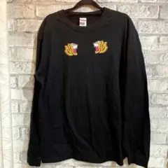 タイガー 黒 長袖Tシャツ サイズXL