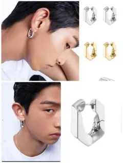 NUMBERING ピアス　変形ピアス　silver925 numbering NUMBERING ピアス｜韓国で人気のモード系ジュエリーブランド