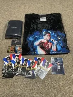 超RIZIN4 朝倉未来 応援シートS席特典Tシャツ 新品未開封 6点セット