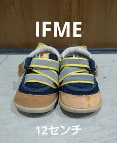 IFME ネイビー スニーカー　ベビーシューズ　キッズシューズ　靴　子供靴　12