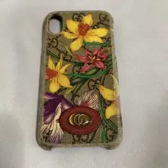 即購入☆値下げ交渉可GUCCIグッチGG柄 PVC iPhone X XS対応