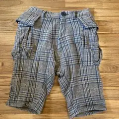 アンダーカバー ワイヤー チェック ハーフパンツ