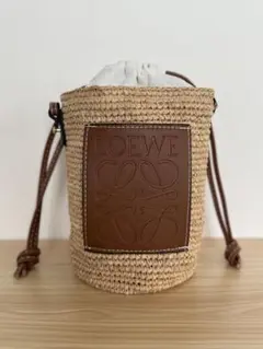 新品未使用品⭐︎かごバッグ　ラファ　ショルダーバッグ　ロエベがお好きな方に♪