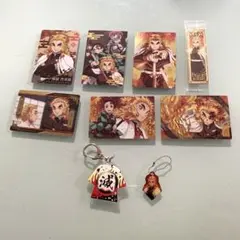 鬼滅の刃　煉獄杏寿郎カード、キーホルダー