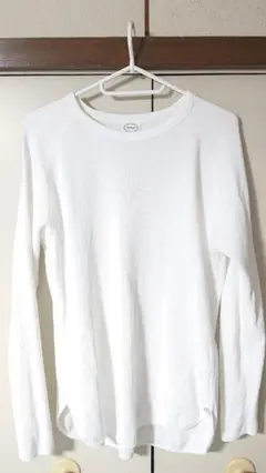 Green Label Relaxing ワッフルニット長袖Tシャツ