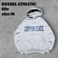 ラッセルアスレティック CoppinState パーカー M グレー 00s短丈