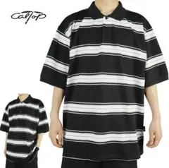 CalTop キャルトップ　ボーダー　ポロシャツ
