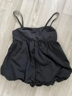 GU バルーン黒キャミソール