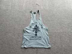 GOLD'S GYM グレー タンクトップ M（前橋ゴールドオリジナル）