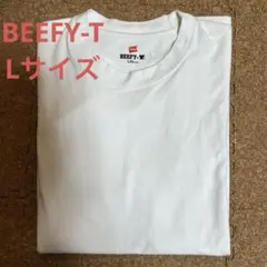 Hanes BEFFY-T Lサイズ ホワイト Tシャツ