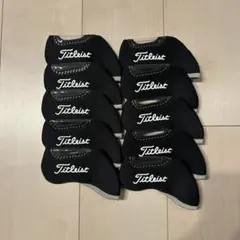 TITLEIST タイトリスト アイアンカバー 黒 ブラック。