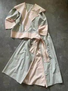 vintage used ブラウス　スカート　セットアップ