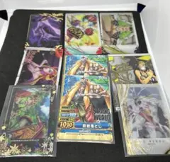 ワンピース ルフィ ウソップ カイドウ シキ カード9枚セット