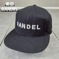 美品 BANDEL Cap Logo Black バンデル ロゴ 刺繍 キャップ