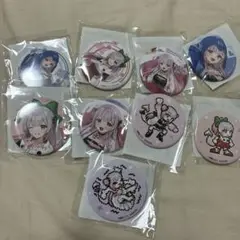カプくじ　周防パトラ　ロックマン　E賞　缶バッジ　9種