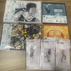 NARUTO一番くじ　波の国編　F賞タオルコレクション　G賞アクリルコレクション
