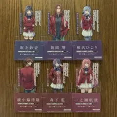 【匿名発送】ようこそ実力至上主義の教室へ　クリアキャラしおり　全6種コンプリート