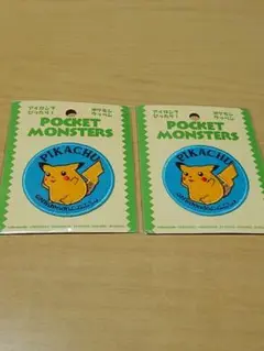 ポケットモンスター ピカチュウ ワッペン 約6cm
