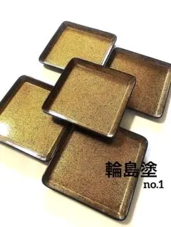 輪島塗 塩徳屋漆器店　輪島塗 楕円 半月盆　未使用 輪島塗 塩徳屋漆器店 輪島塗 楕円 半月盆 未使用 輪島塗 塩徳屋