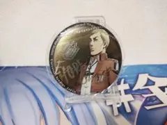 進撃の巨人　USJ缶バッジ　エルヴィン