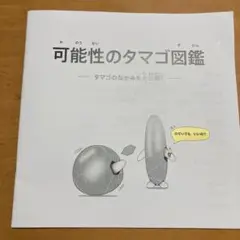 万博 電力館 可能性のタマゴ図鑑 本 冊子