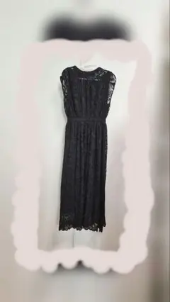 ⑥AIMER anche　ワンピース　ブラック