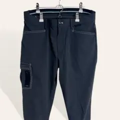 ♥️プーマ 黒 シャカシャカ クロップド テーパードパンツ 軽量パンツ XXL