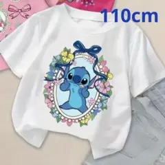 新品 ディズニー スティッチ 半袖Tシャツ　110cm