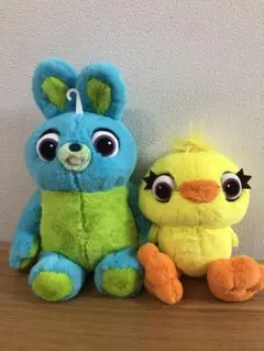 トイストーリー　ダッキー＆バニー　ぬいぐるみ