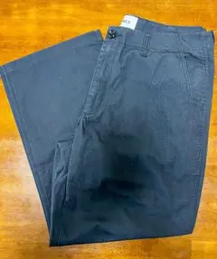 WAX 黒 パンツ バックポケット付き