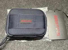 週末特価 ブリーフィング ラウンドジップウォレット ネイビー 新品同様