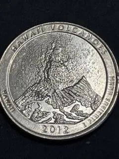 コインリング　アメリカ25セントイーグル・25セントハワイ硬貨　6点セット コインリング アメリカ25セントイーグル・25セントハワイ硬貨 6