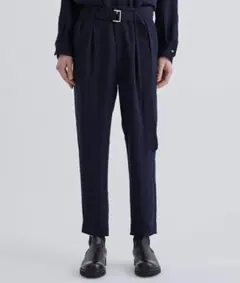 STUDIOUS別注 BELTED SLACKS