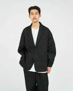 新品 FreshService フレッシュサービス セットアップ ブラック M