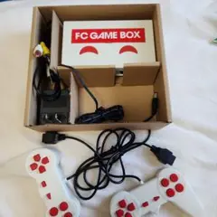 【新品未使用】FC GAME BOX 本体 2コントローラー付き