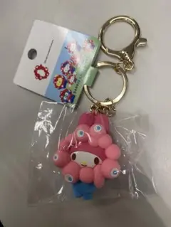 【新品】ミャクミャクなりきり立体マスコットカラーキーホルダー マイメロディ
