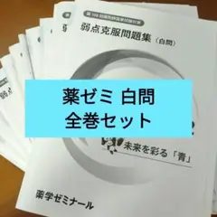 薬学ゼミナール 第110回 薬剤師国家試験対策 弱点克服問題集 白