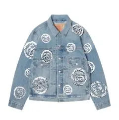 【美品】DENIM TEARS × Levi'sヴィンテージ風デニムジャケット 2025年最新】DENIM TEARS Gジャン・デニムジャケットの人気