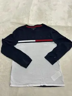 Tommy Hilfiger 長袖カットソー ネイビー/ホワイト