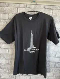 ドバイ Tシャツ 半袖 黒 Mサイズ トップス